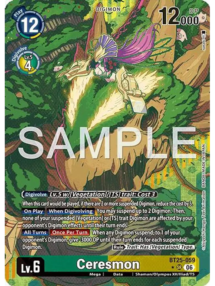 BT25-059 (Alternate Art) Ceresmon 1