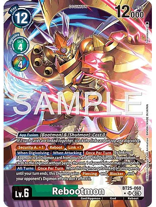 BT25-060 (Alternate Art) Rebootmon