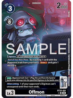 BT25-061 (Alternate Art) Offmon