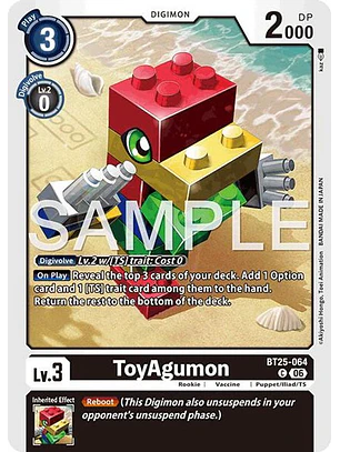 BT25-064 C ToyAgumon