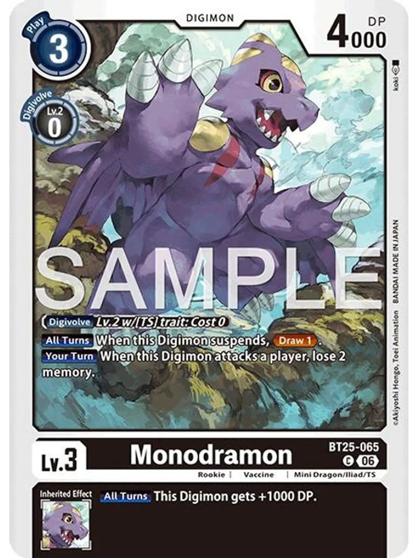 BT25-065 C Monodramon 1