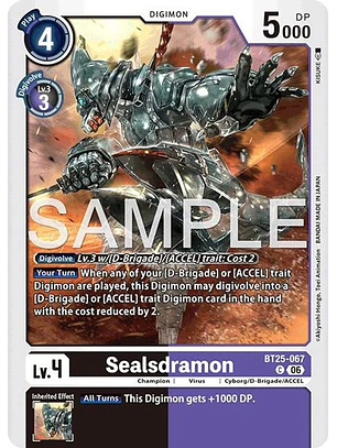 BT25-067 C Sealsdramon