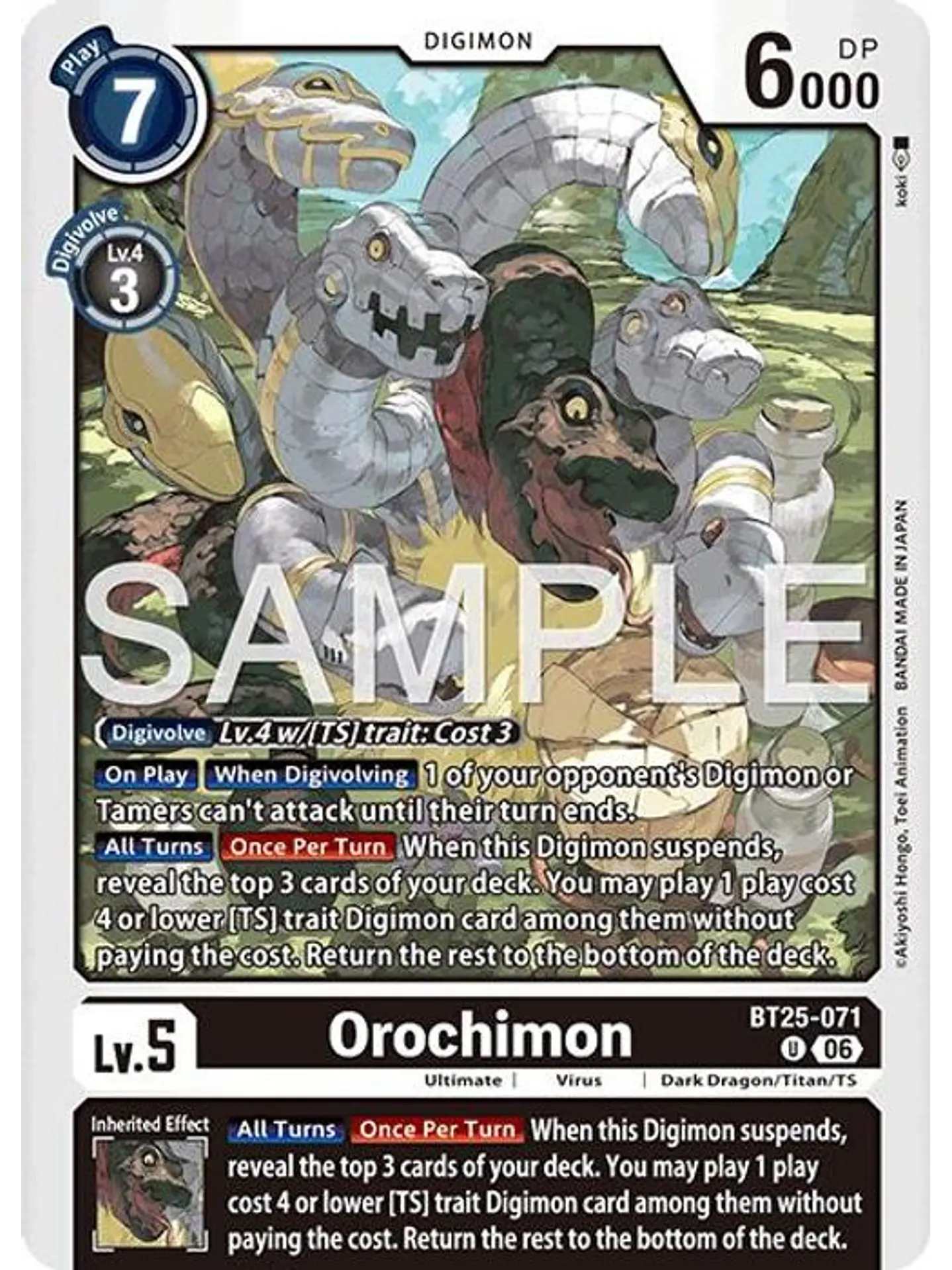 BT25-071 U Orochimon 1