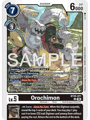 BT25-071 U Orochimon