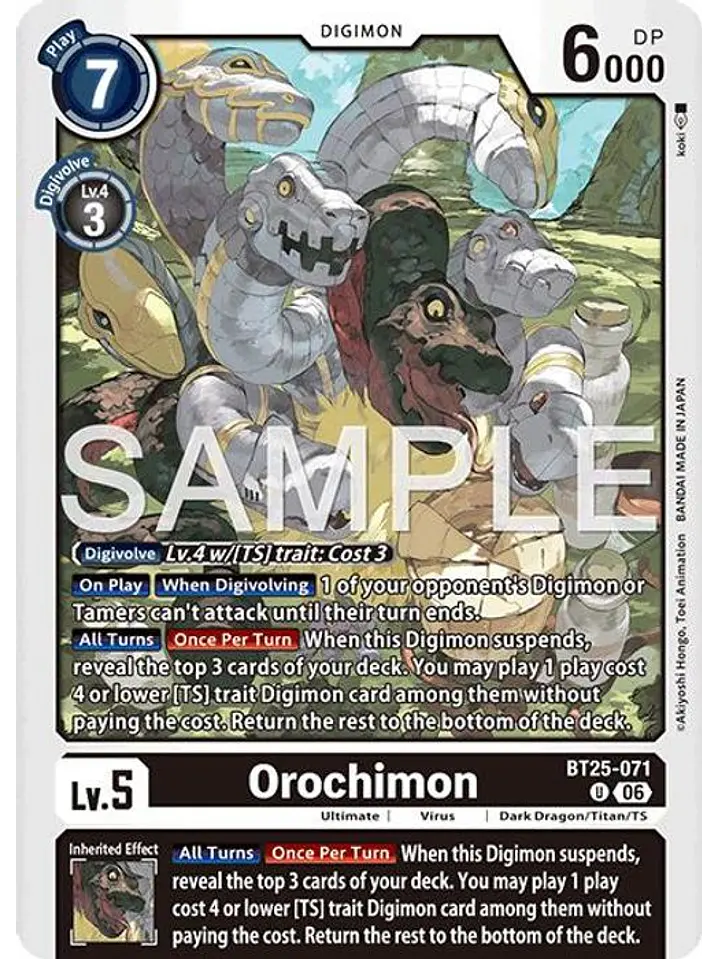 BT25-071 U Orochimon 1