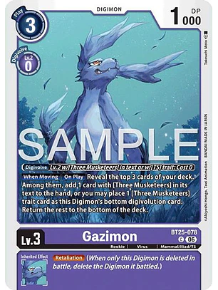 BT25-078 C Gazimon