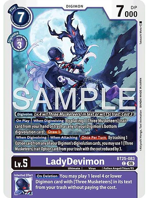 BT25-083 C LadyDevimon