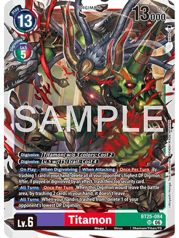 BT25-084 SR Titamon 1