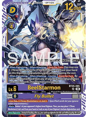 BT25-085 (Ultimate Rare) BeelStarmon/Fly Bullet