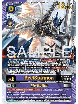 BT25-085 (Alternate Art) BeelStarmon/Fly Bullet