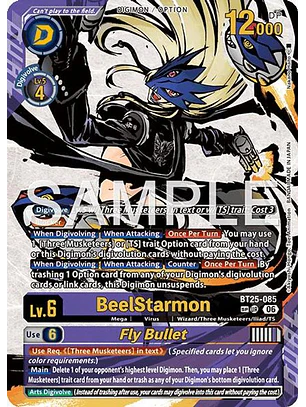 BT25-085 (Special Rare) BeelStarmon/Fly Bullet