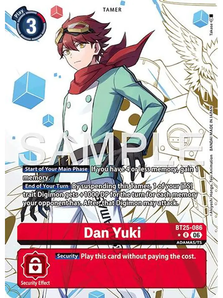 BT25-086 (Alternate Art) Dan Yuki 1