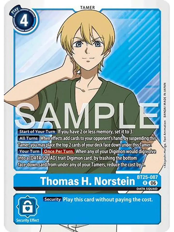 BT25-087 R Thomas H. Norstein 1