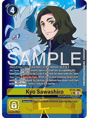 BT25-088 (Alternate Art) Kyo Sawashiro