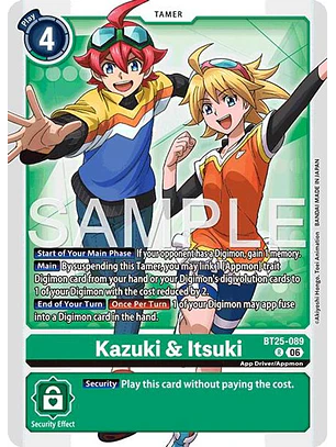 BT25-089 R Kazuki & Itsuki