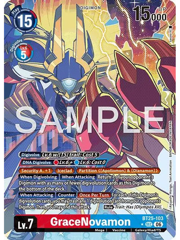 BT25-103 (Alternate Art) GraceNovamon 1