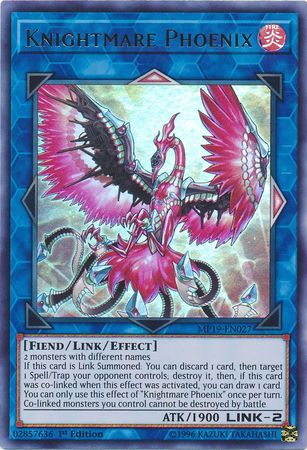 Knightmare Phoenix - MP19-EN027 - Ultra Rare 1st Edition