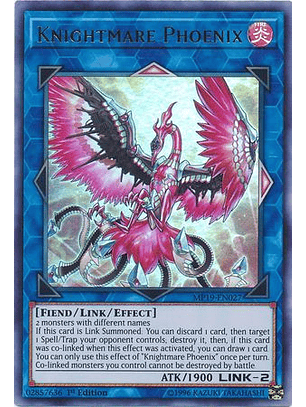 Knightmare Phoenix - MP19-EN027 - Ultra Rare 1st Edition
