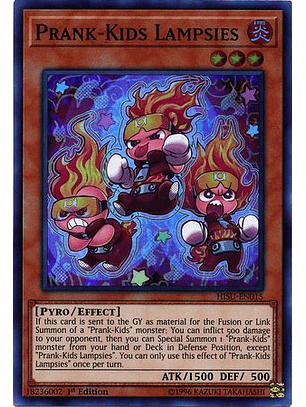 Prank-Kids Lampsies - HISU-EN015 - Super Rare 1st Edition