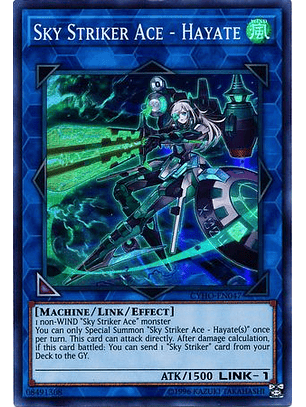 Sky striker Ace - Hayate - CYHO-EN047 - Super Rare Unlimited