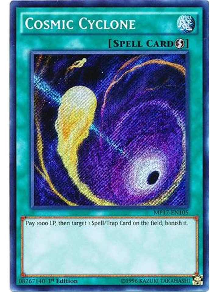 Cosmic Cyclone - MP17-EN105 - Secret Rare 1st Edition 1