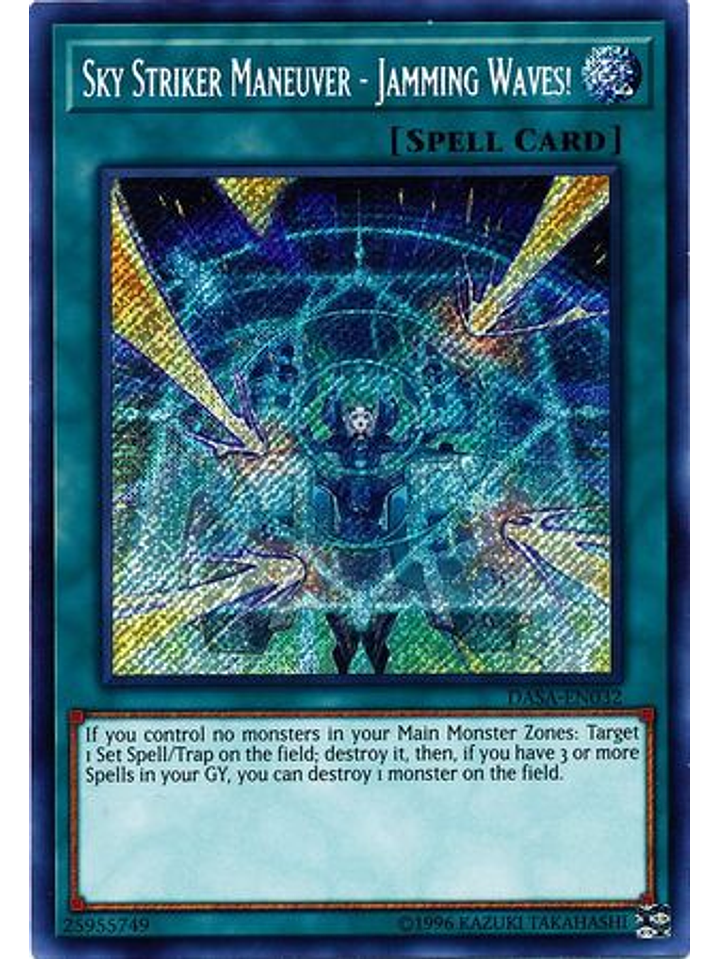 Sky Striker Maneuver - Jamming Waves! - DASA-EN032 - Secret Rare Unlimited 1