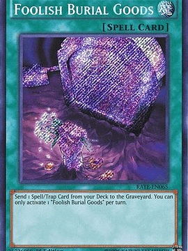 Foolish Burial Goods - RATE-EN065 - Secret Rare 1st Edition