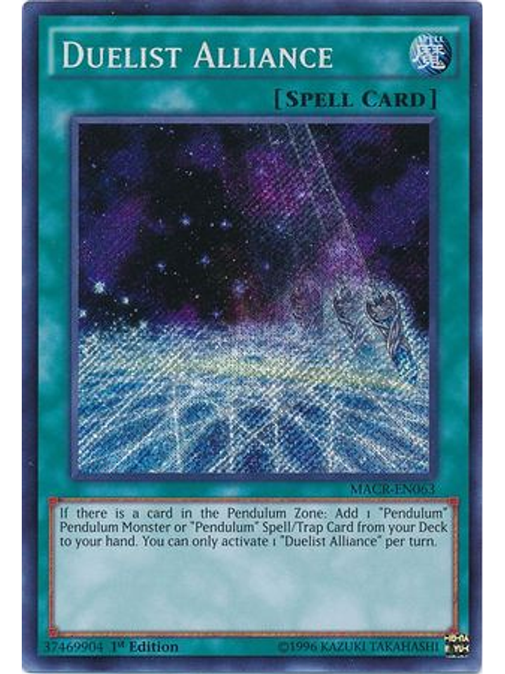 Duelist Alliance - MACR-EN063 - Secret Rare 1st Edition 1