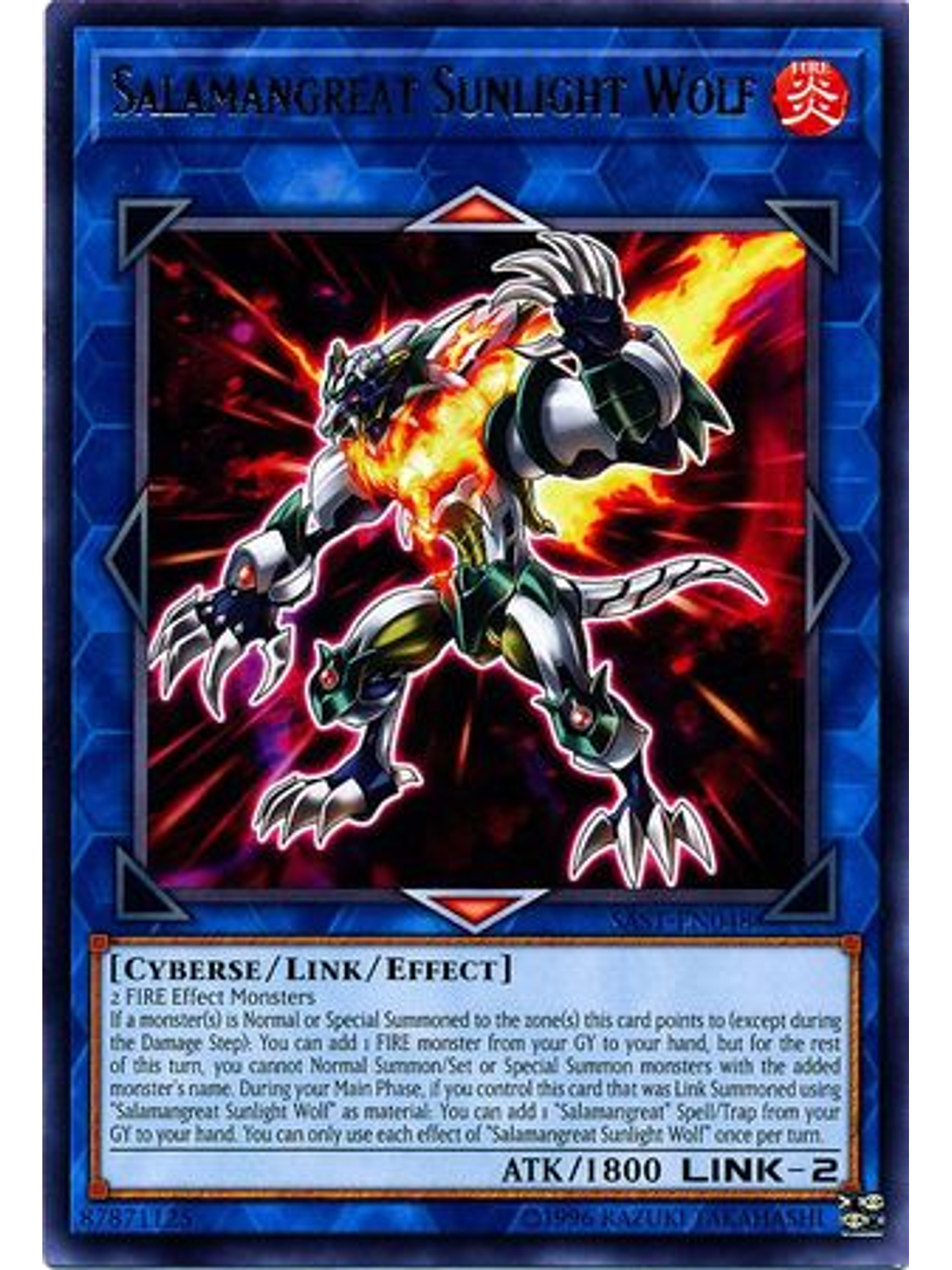 Salamangreat Sunlight Wolf - SAST-EN048 - Rare Unlimited 1