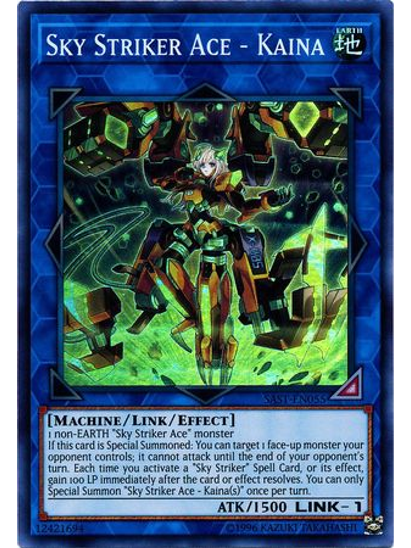 Sky Striker Ace - Kaina - SAST-EN055 - Super Rare Unlimited 1