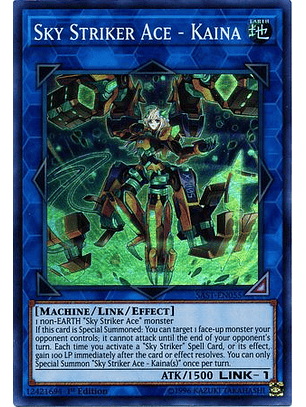 Sky Striker Ace - Kaina - SAST-EN055 - Super Rare 1st Edition