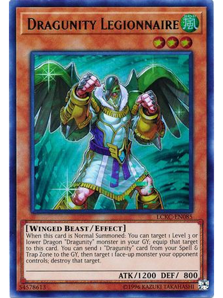 Dragunity Legionnaire - LCKC-EN085 - Ultra Rare Unlimited 1