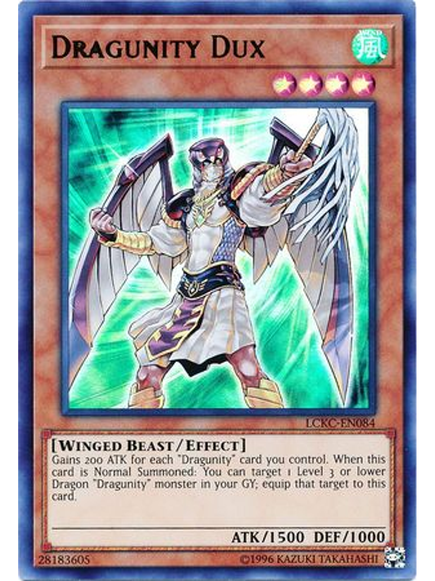 Dragunity Dux - LCKC-EN084 - Ultra Rare Unlimited 1