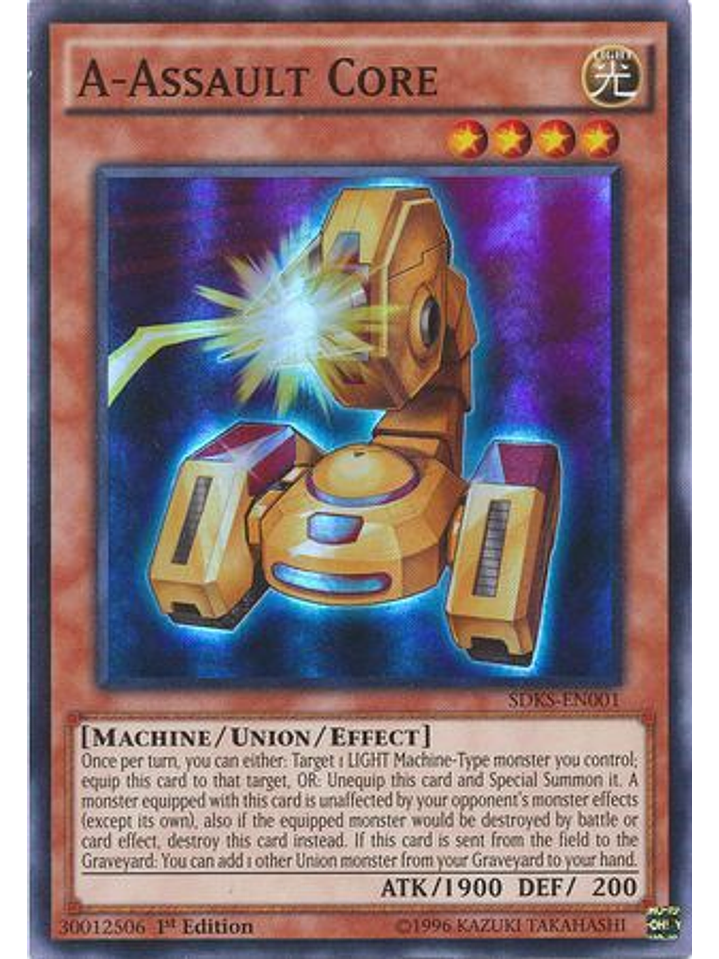 A-Assault Core - SDKS-EN001 - Super Rare 1st Edition 1