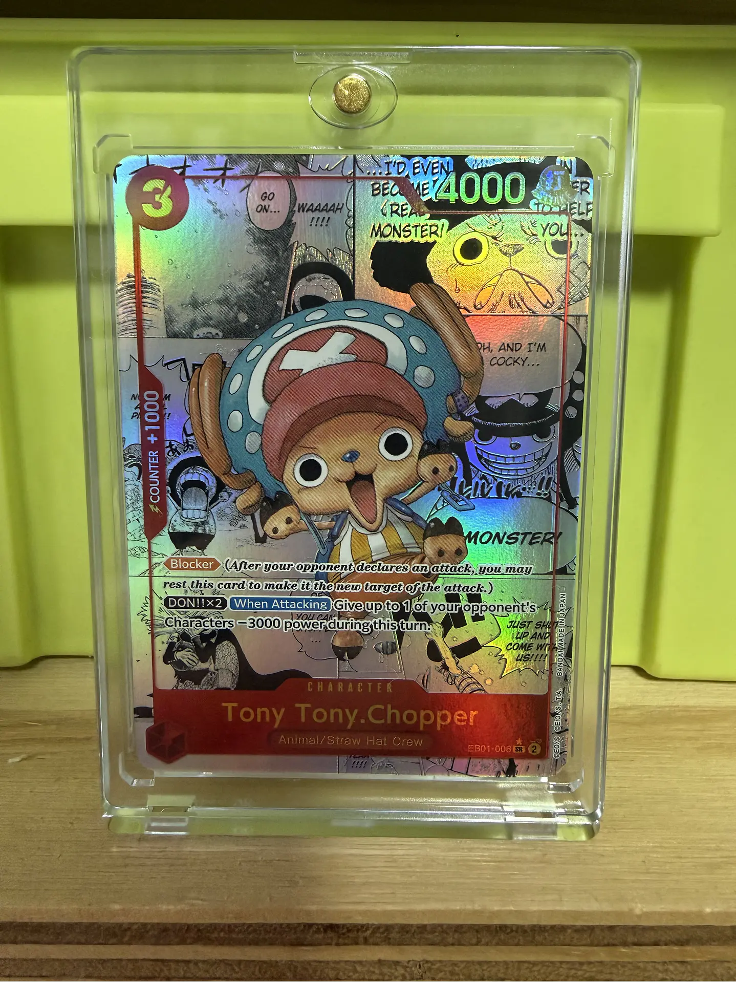 EB01-006 (Alternative Art) Tony Tony.Chopper (Manga) 2