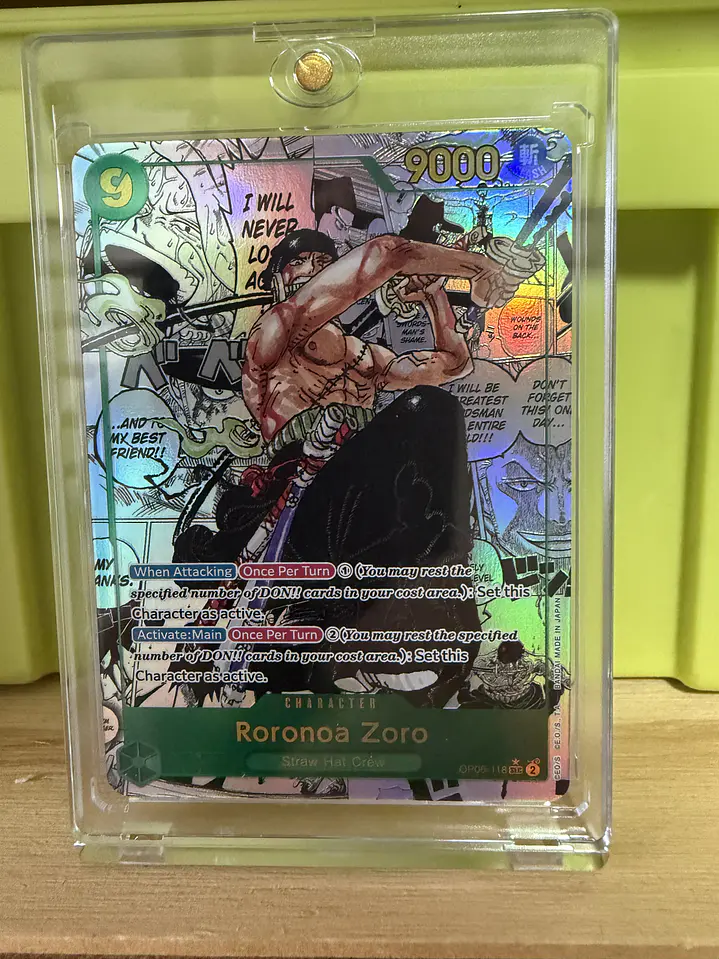 OP06-118 (Alternative Art) Roronoa Zoro (Manga) 2
