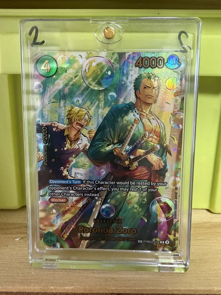 PRB02-006 (Special Rare) Roronoa Zoro (SP) 4