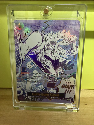 OP09-078 (Alternate Art) Gum-Gum Giant (Manga) (PRB02)