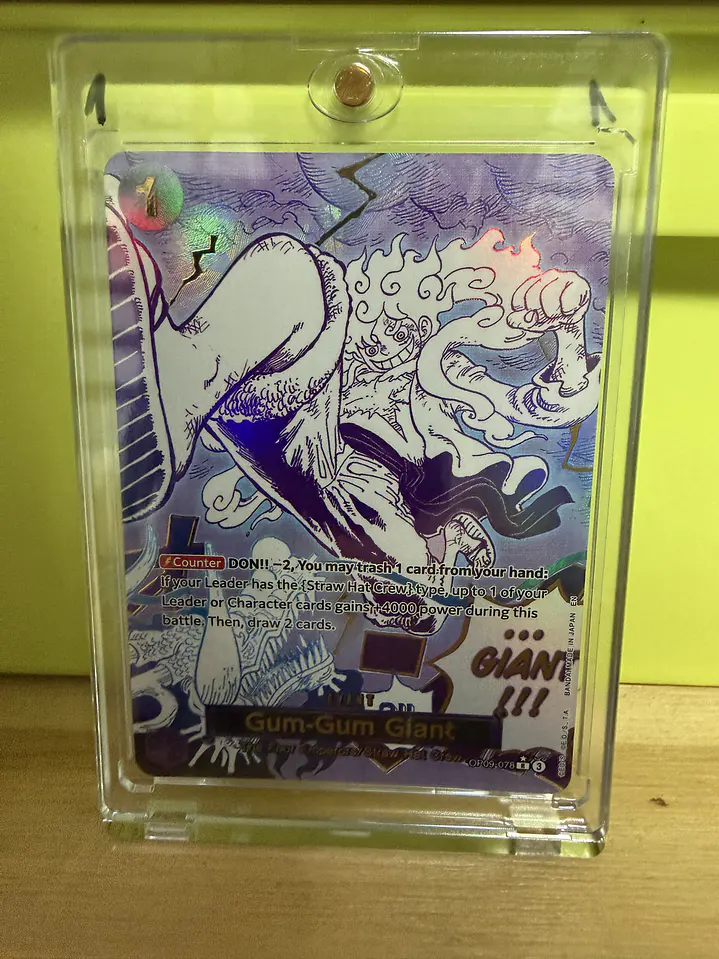 OP09-078 (Alternate Art) Gum-Gum Giant (Manga) (PRB02) 2