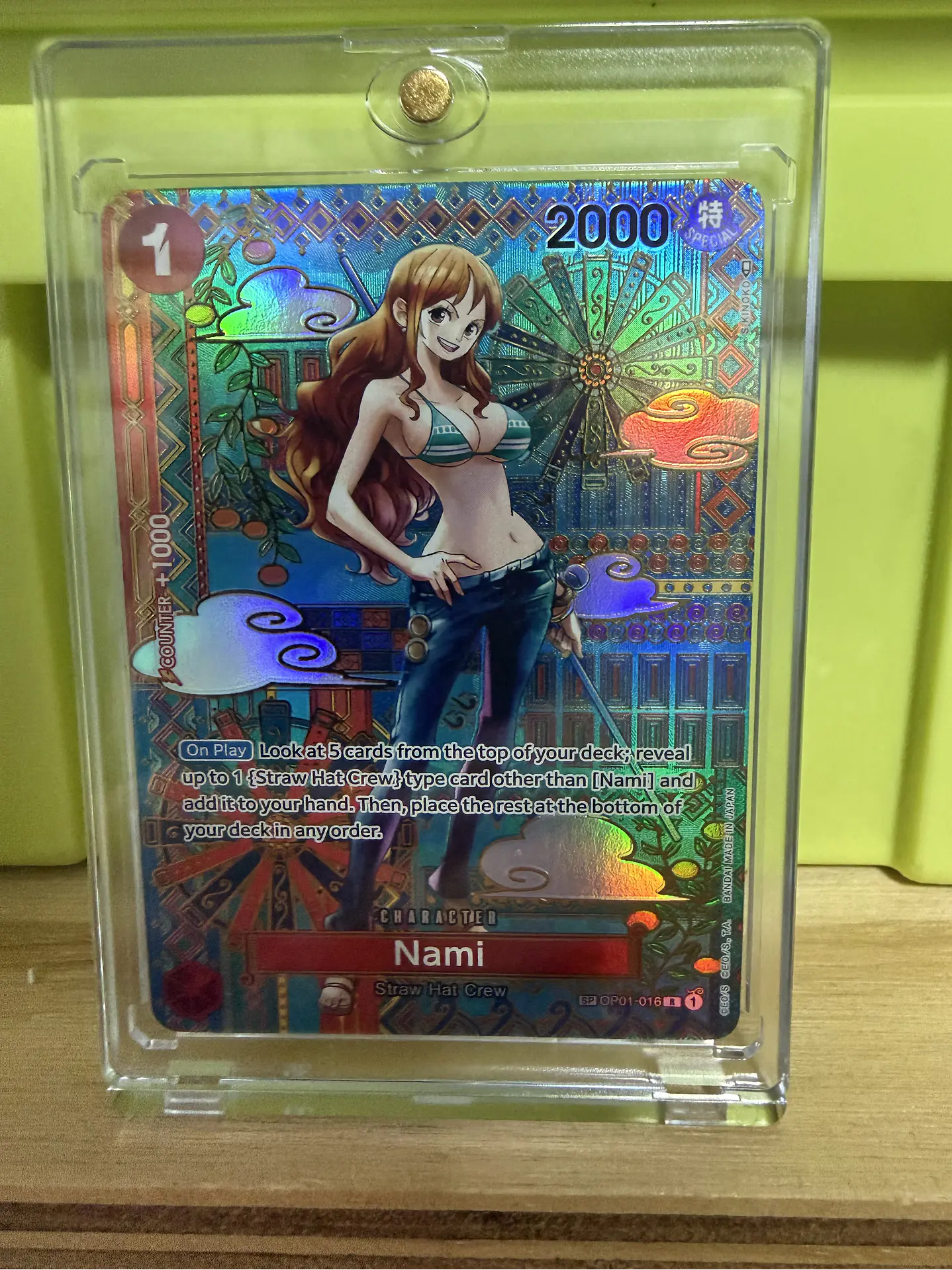 OP01-016 (Alternative Art) Nami (SP) 2