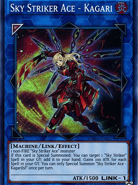 Sky Striker Ace - Kagari - DASA-EN027 - Super Rare Unlimited