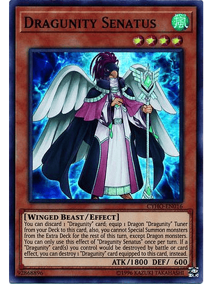 Dragunity Senatus - CYHO-EN016 - Super Rare Unlimited