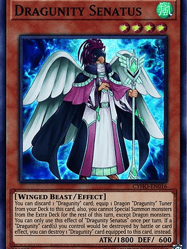 Dragunity Senatus - CYHO-EN016 - Super Rare Unlimited