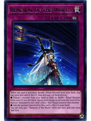 Renewal of the World - CYHO-EN072 - Rare 1st Edition