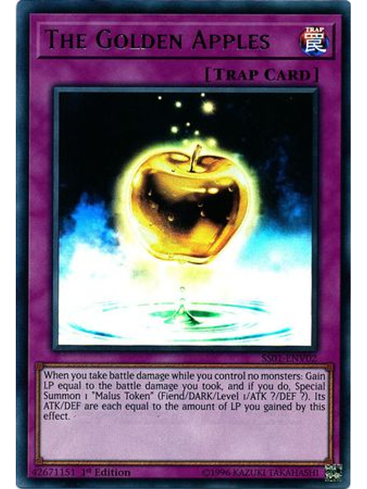 The Golden Apples - SS01-ENV02 - Ultra Rare 1st Edition 1