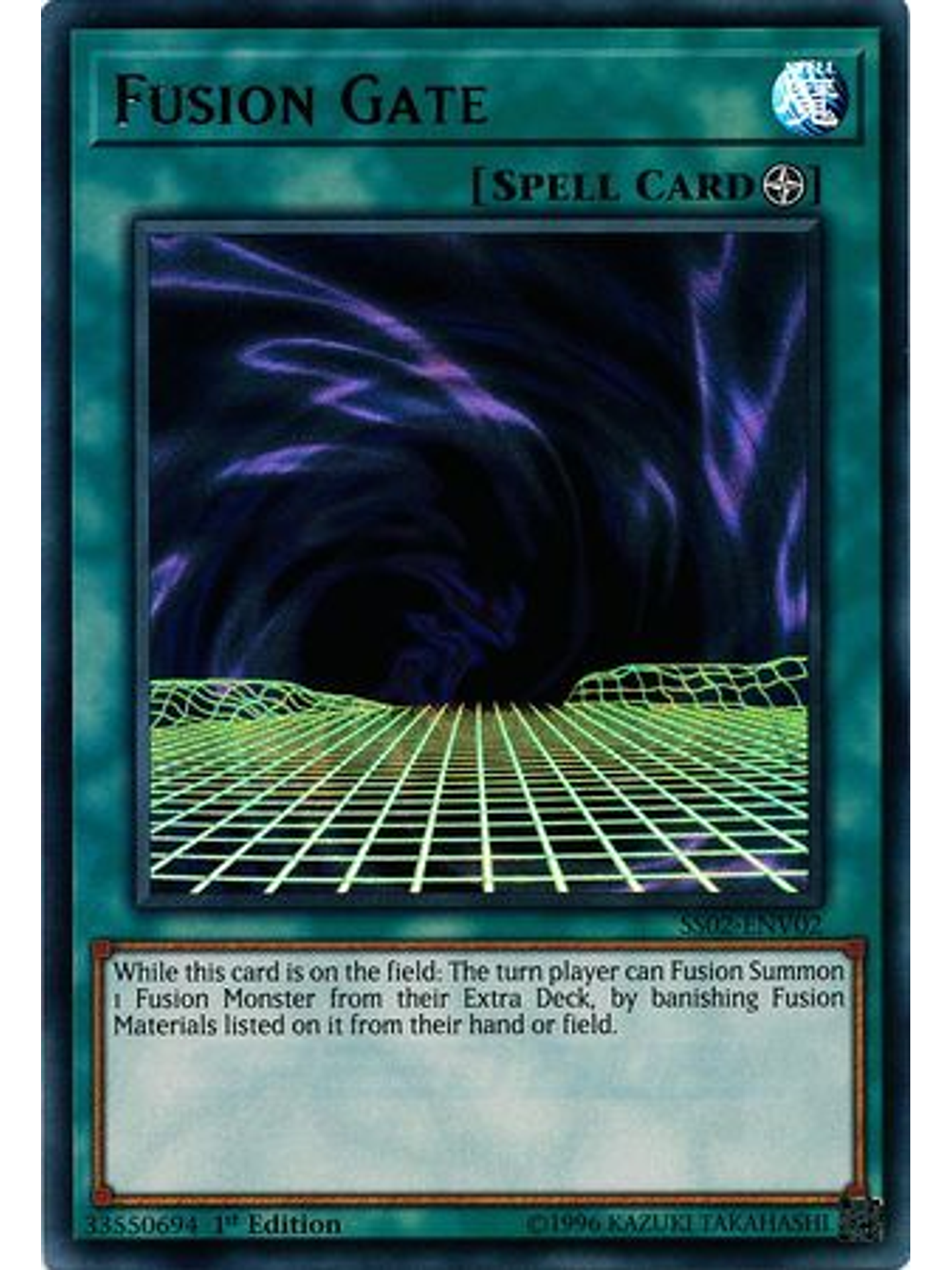 Fusion Gate - SS02-ENV02 - Ultra Rare 1st Edition 1