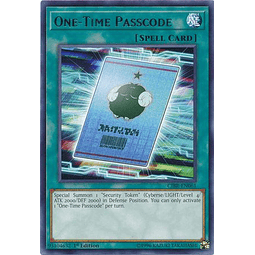 One-Time Passcode - CIBR-EN061 - Rare 1st Edition