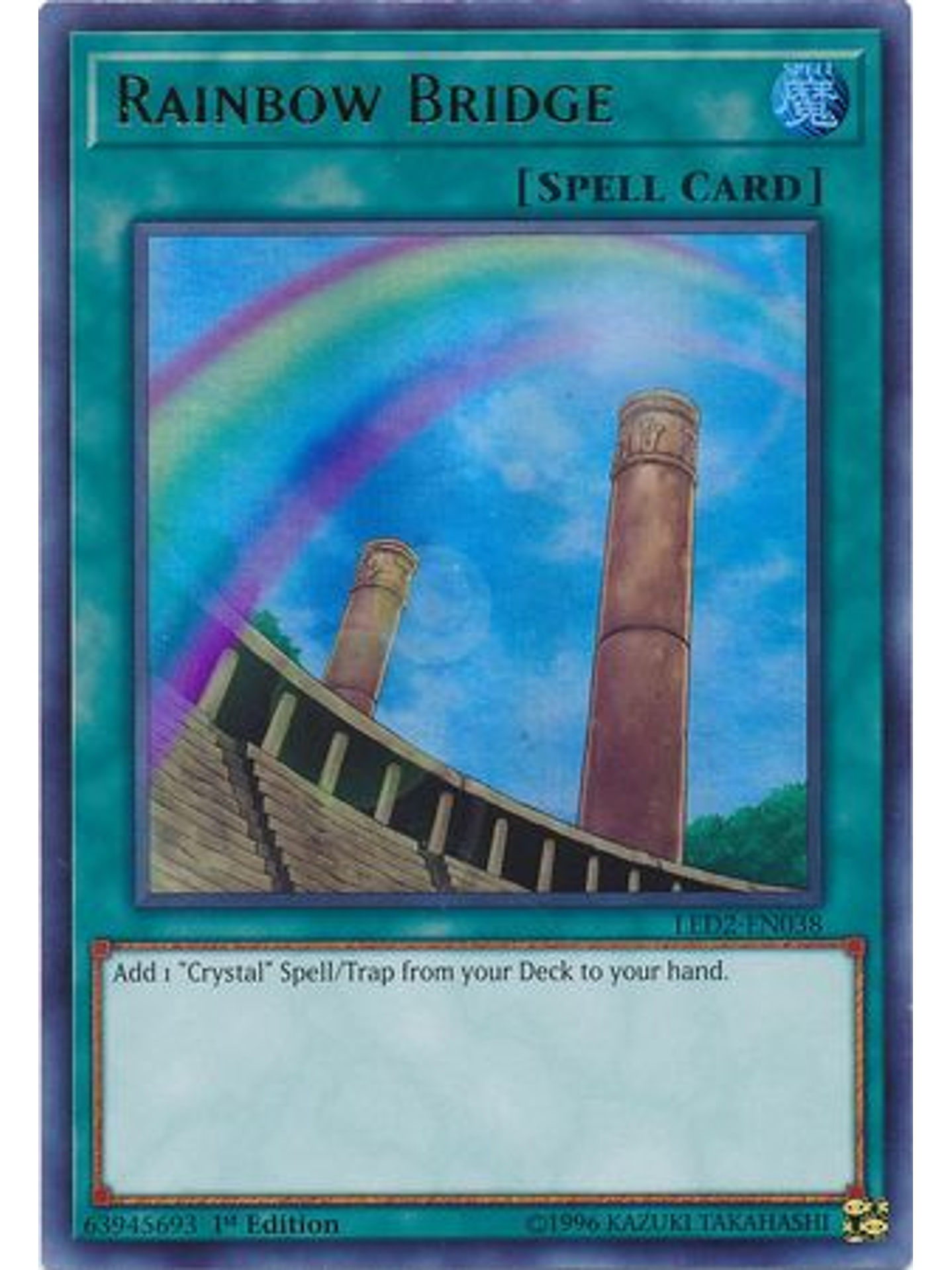Rainbow Bridge - led2-en038 - Ultra Rare 1st Edition 1