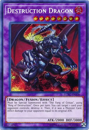 Destruction Dragon - LCKC-EN108 - Secret Rare Unlimited