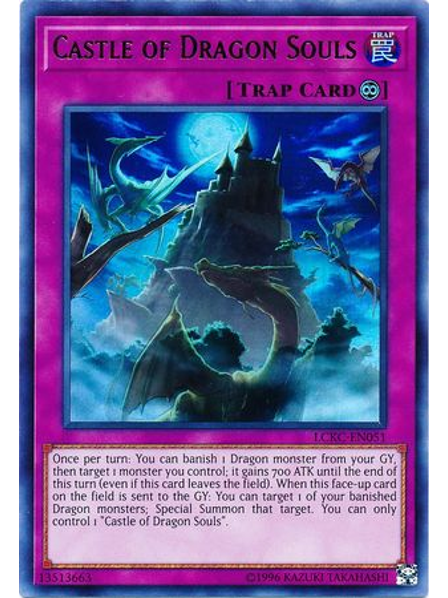 Castle of Dragon Souls - LCKC-EN051 - Ultra Rare Unlimited 1